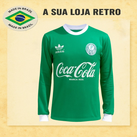 Camisa Palmeiras o gola redonda - 1989 -91