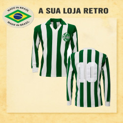 Camisa retrô Juventude ML listrada - 1980