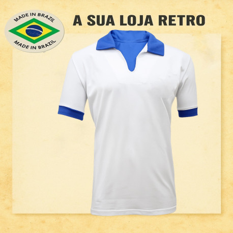 Camisa Retrô Goytacaz FC branca 1980.