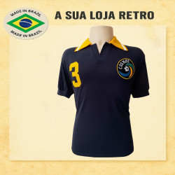 Camisa retrô Cosmos de Nova York preta 