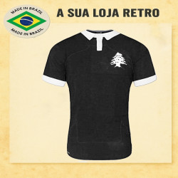 Camisa retrô Libano preta