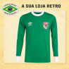 Camisa retrô Bolivia logo verde ML - 1980