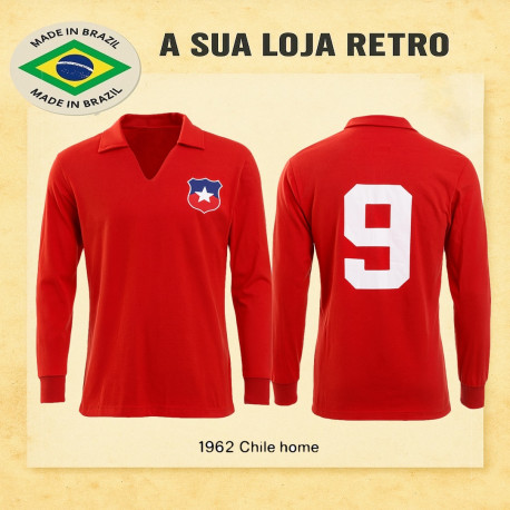 Camisa retrô Chile ML - 1962
