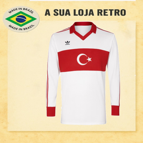 Camisa retrô Turquia ML -1988