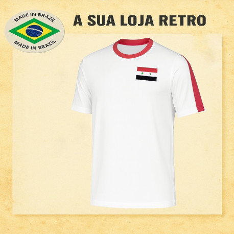 Camisa retrô Syria branca