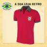 Camisa retrô Portugal 1972 