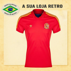 Camisa retrô Espanha 1982