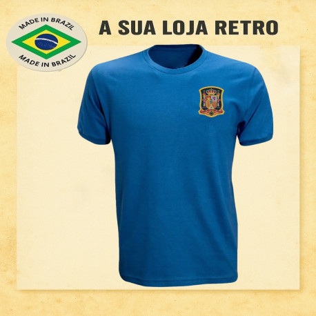 Camisa retrô Espanha 1966
