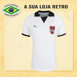 Camisa retrô Austria branca -1980