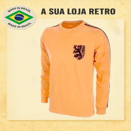 Camisa retrô Holanda ML - 1974