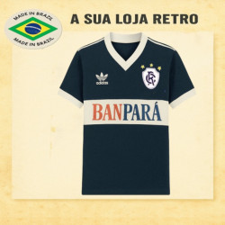 Camisa retrô Remo azul Banpara tradicional - 1986
