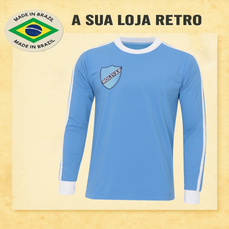 Camisa retrô Club Bolívar ML 1980