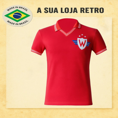 Camisa retrô Club Jorge Wilstermann 1980 BOL