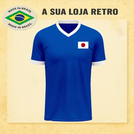 Camisa retrô Japão 1970