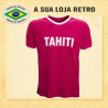 Camisa Retrô Tahiti vermelha