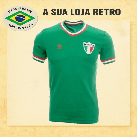 Camisa Retrô Mexico 1986