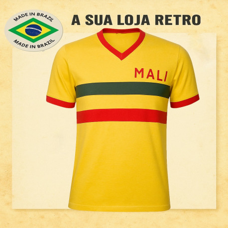 Camisa retrô do Mali