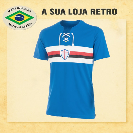 Camisa retrô Sampdoria cordinha- ITA