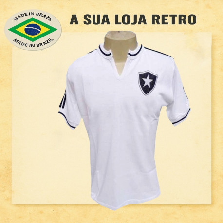 Camisa retrô Botafogo branca 1977