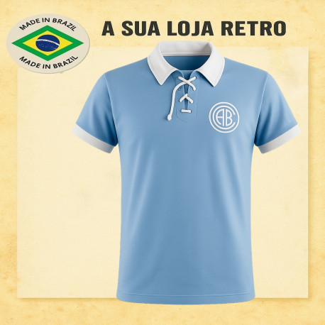 Camisa Retrô Belgrano cordinha azul - ARG