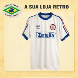 Camisa Retrô San Lorenzo de Almagro Zanella branca- ARG
