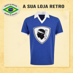 Camisa retrô SC Bastia 1977 - FRA