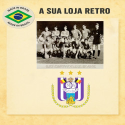 Camisa retrô Anderlecht roxa 1980 - BEL