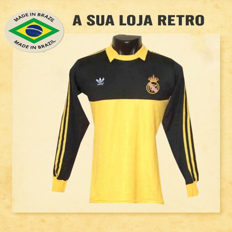 Camisa Retrô Real Madrid goleiro 1987 - ESP
