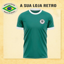 Camisa retrô Alemanha Verde 1970