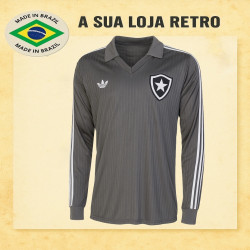 Camisa retrô Botafogo Goleiro Cinza