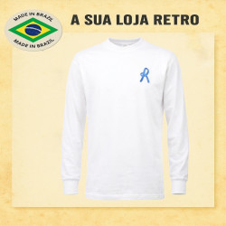 Camisa retrô Vicenza Paolo Rossi Branca ML - ITA