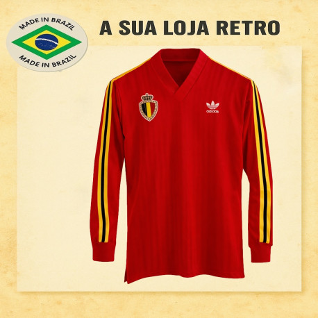 Camisa Retrô Belgica ml 1980 - BEL