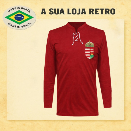 Camisa retrô Hungria ml