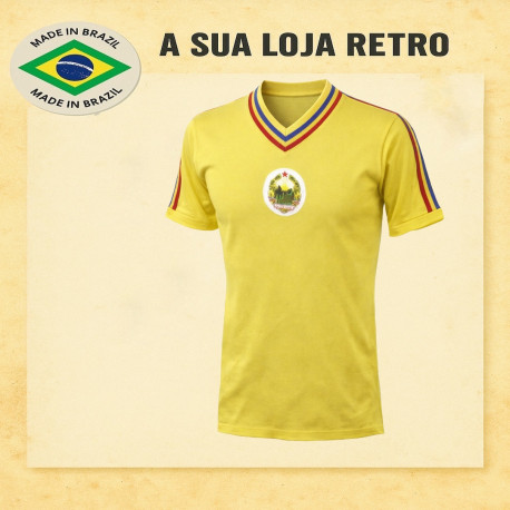 Camisa retrô Roménia 1983