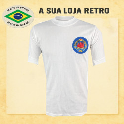 Camisa retrô Yugoslavia branca 1968