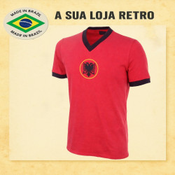 Camisa retrô Albania 1973