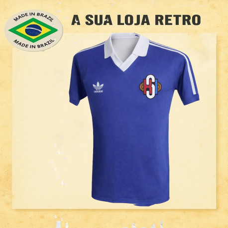 Camisa retrô Islandia 1980