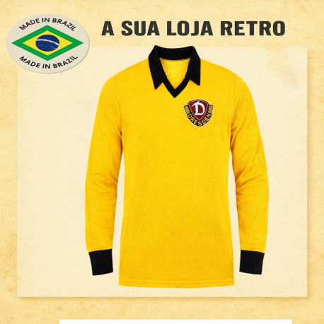 Camisa retrô Dynamo dresden ML- ALE 1985