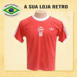 Camisa Retrô Huracan vermelha 1980 - ARG