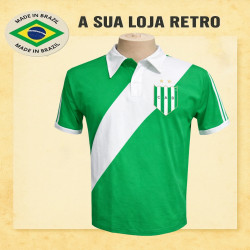 Camisa retrô River Plate Fate O branca - ARG