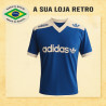 Camisa retrô Treino Azul