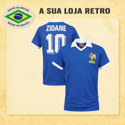 Camisa retrô França Zidane