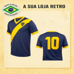Camisa Retrô Boca Juniors Centenario - ARG