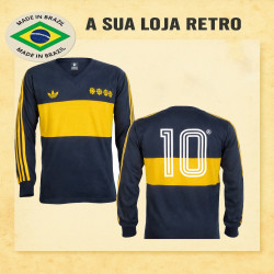 Camisa Retrô Boca Junior Maradona CABJ -ML
