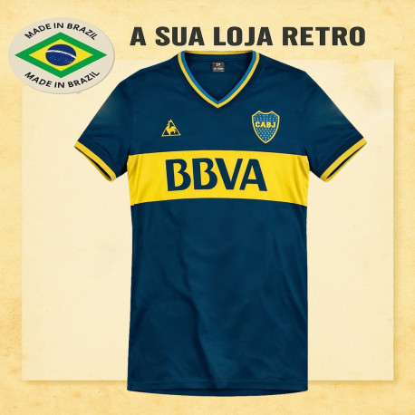 Camisa Retrô Boca Juniors Le coq - ARG