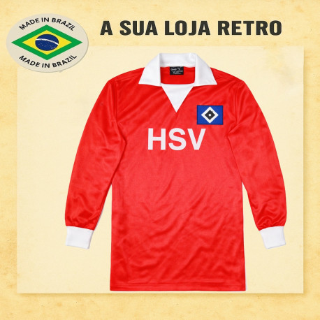 Camisa retrô Hamburgo SV ML. 1980
