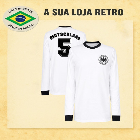 Camisa retrô da Alemanha ML - 1974 