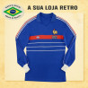 Camisa retrô França azul ML - 1984