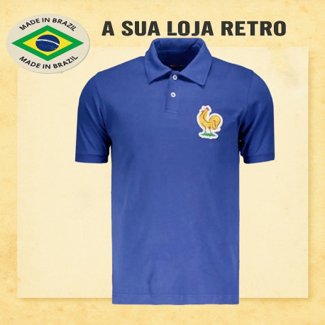 Camisa retrô França - 1958