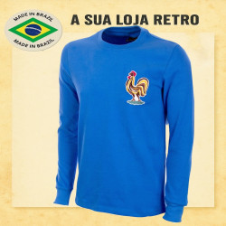 Camisa retrô França ML azul - 1964